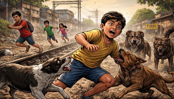 Stray dog attack in Phagwara leaves 11 year old boy injured near railway tracks