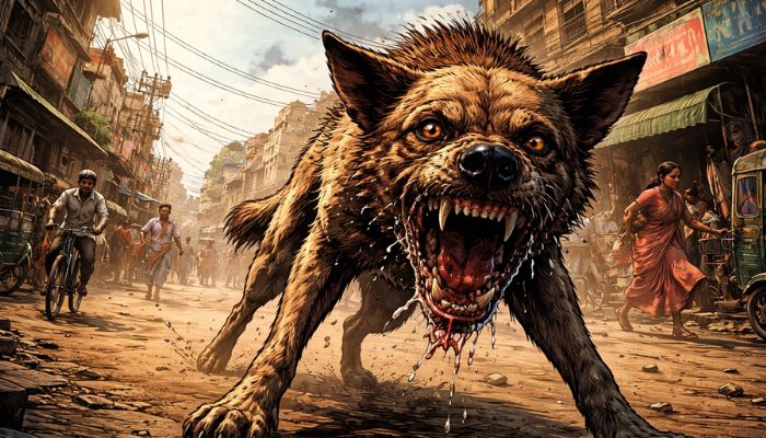 Rabid dog attacks in Sasaram injure residents as people rush victims to hospital