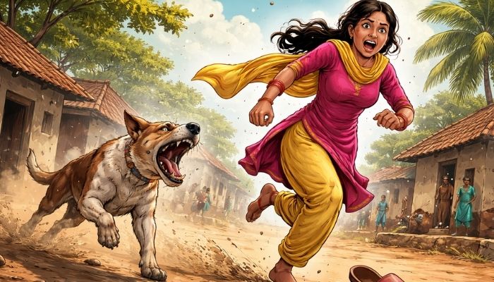 Panic outside Bijnor police station after stray dog bites multiple pedestrians