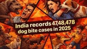 India reports 47,48,478 dog bite cases in 2025, sharp rise from 2024