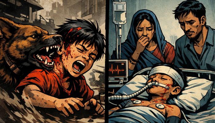 Six year old boy in Datia dies of rabies after stray dog bite despite vaccination