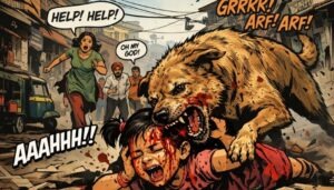 Three-year-old girl hospitalised after brutal stray dog attack in Ludhiana