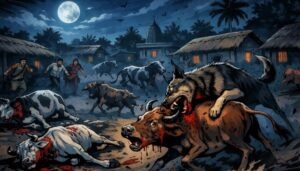 Nineteen cows died after suspected rabid stray dog attacked Rajnagar village in Tripura