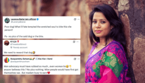 Deepika Narayan Bhardwaj bitten by stray dog in Delhi market and trolled online