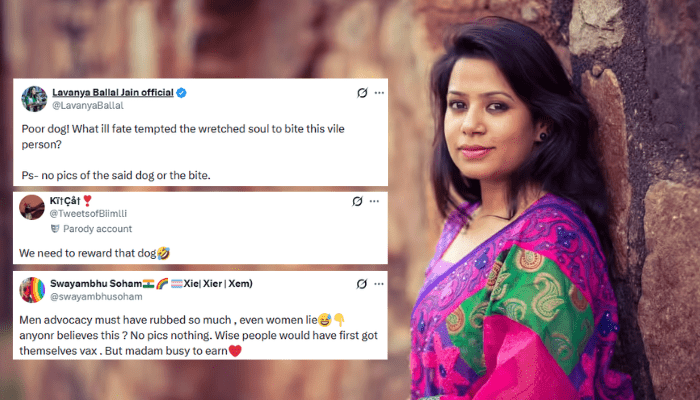 Deepika Narayan Bhardwaj bitten by stray dog in Delhi market and trolled online